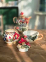 سرویس چای خوری طرح قارچ - تصویر 2